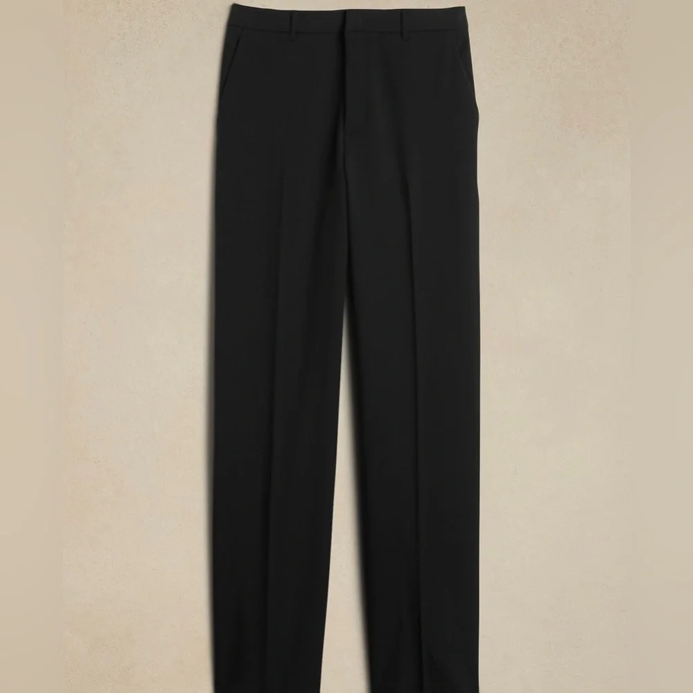 Sculpted Straight Pant-Black - Picture 4 of 4